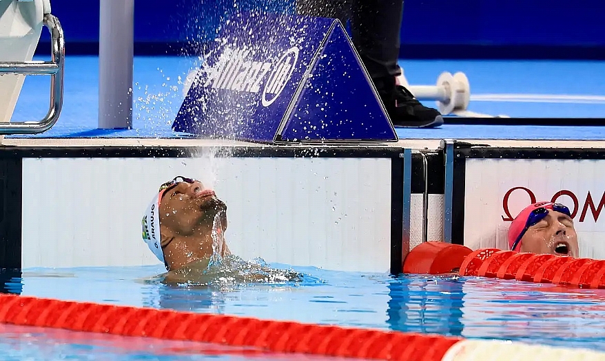 Gabriel Araújo conquista seu terceiro ouro nos Jogos de Paris