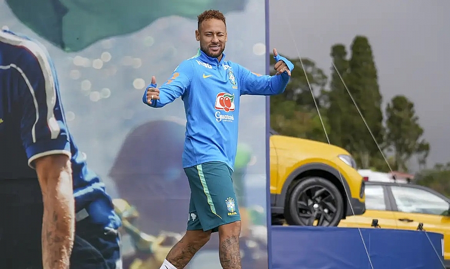 Neymar não viaja com seleção para Cleveland segue em tratamento