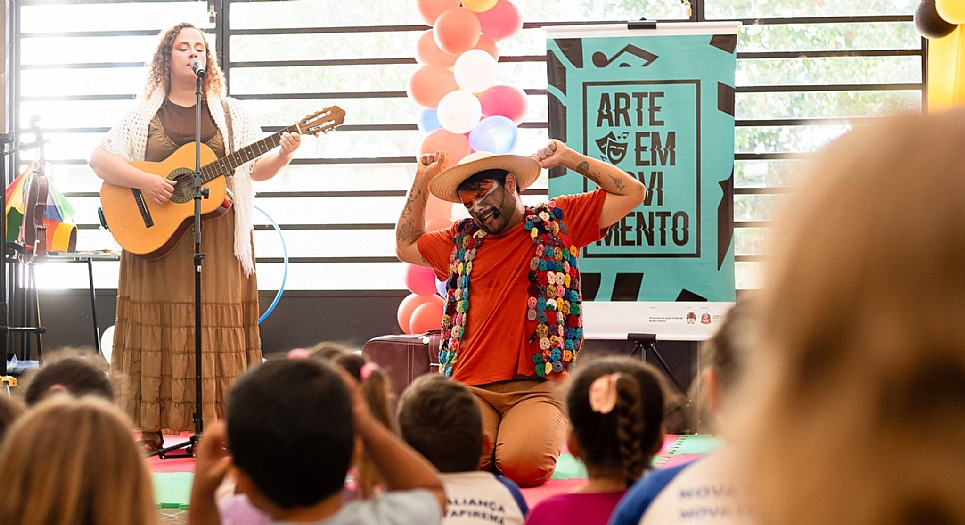 Arte em Movimento coloca a cidade de Nova Aliança no circuito cultural do noroeste paulista