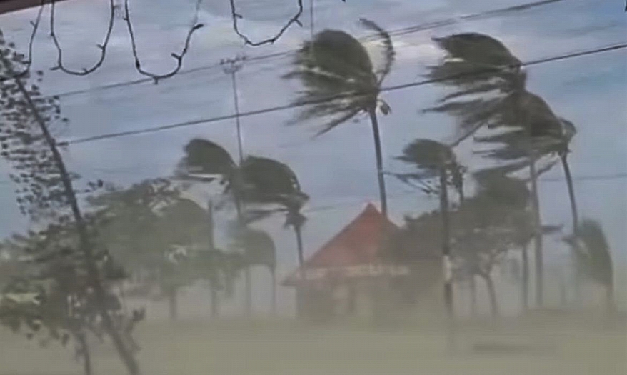Cidade de Santos, no litoral de São Paulo, registra ventos de 109 km/h
